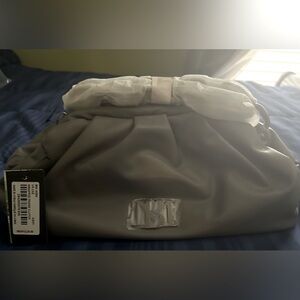 NWT DARK GRAY BADGLEY MISCHKA SHOULDER BAG